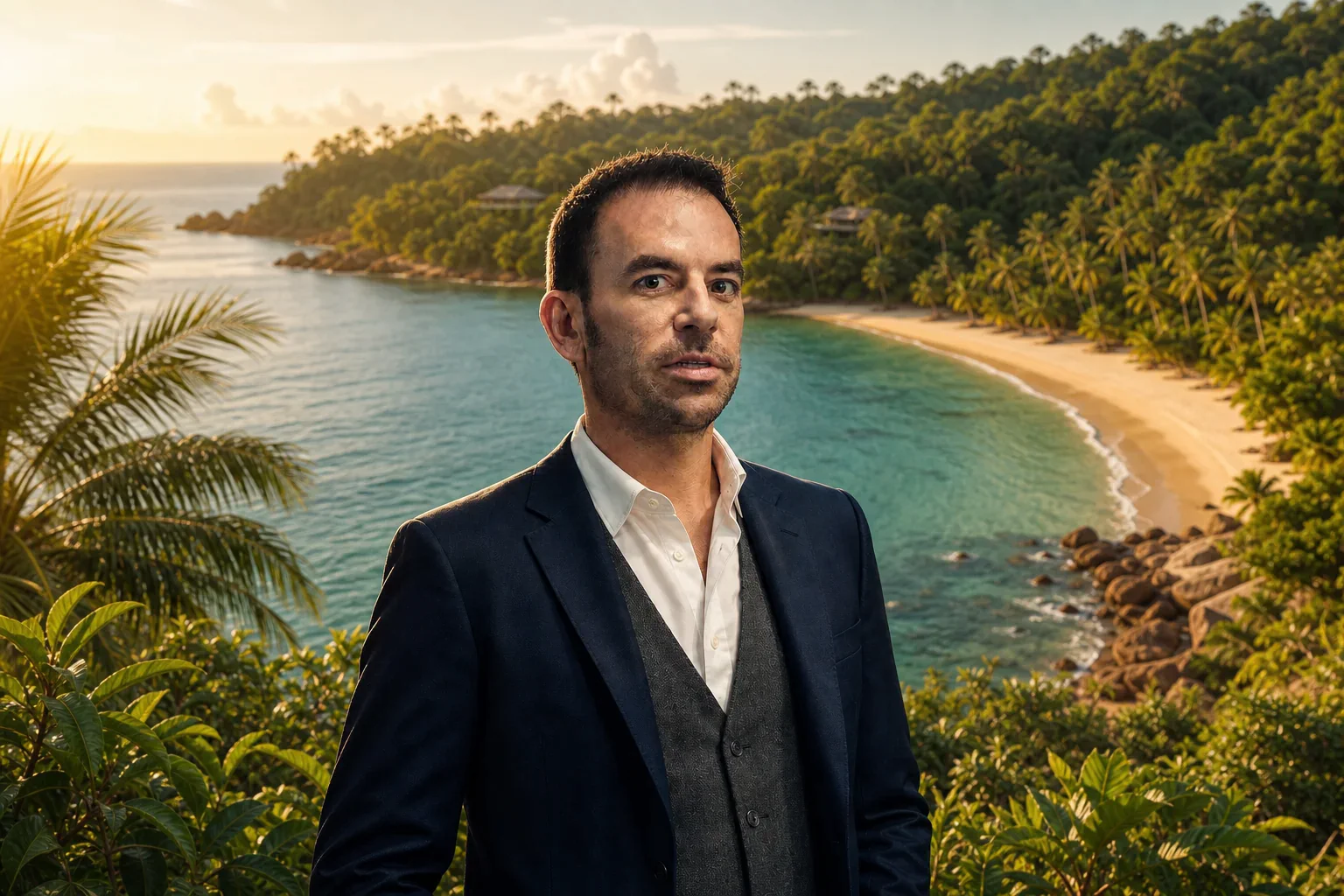 Portrait illustré de Scott Rao
