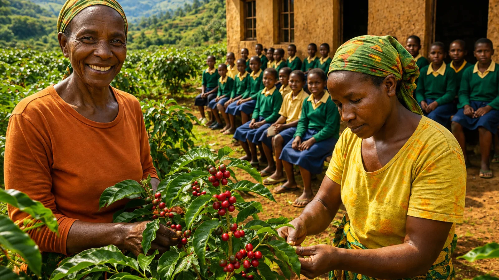Kinini, quand le café finance éducation et santé au Rwanda