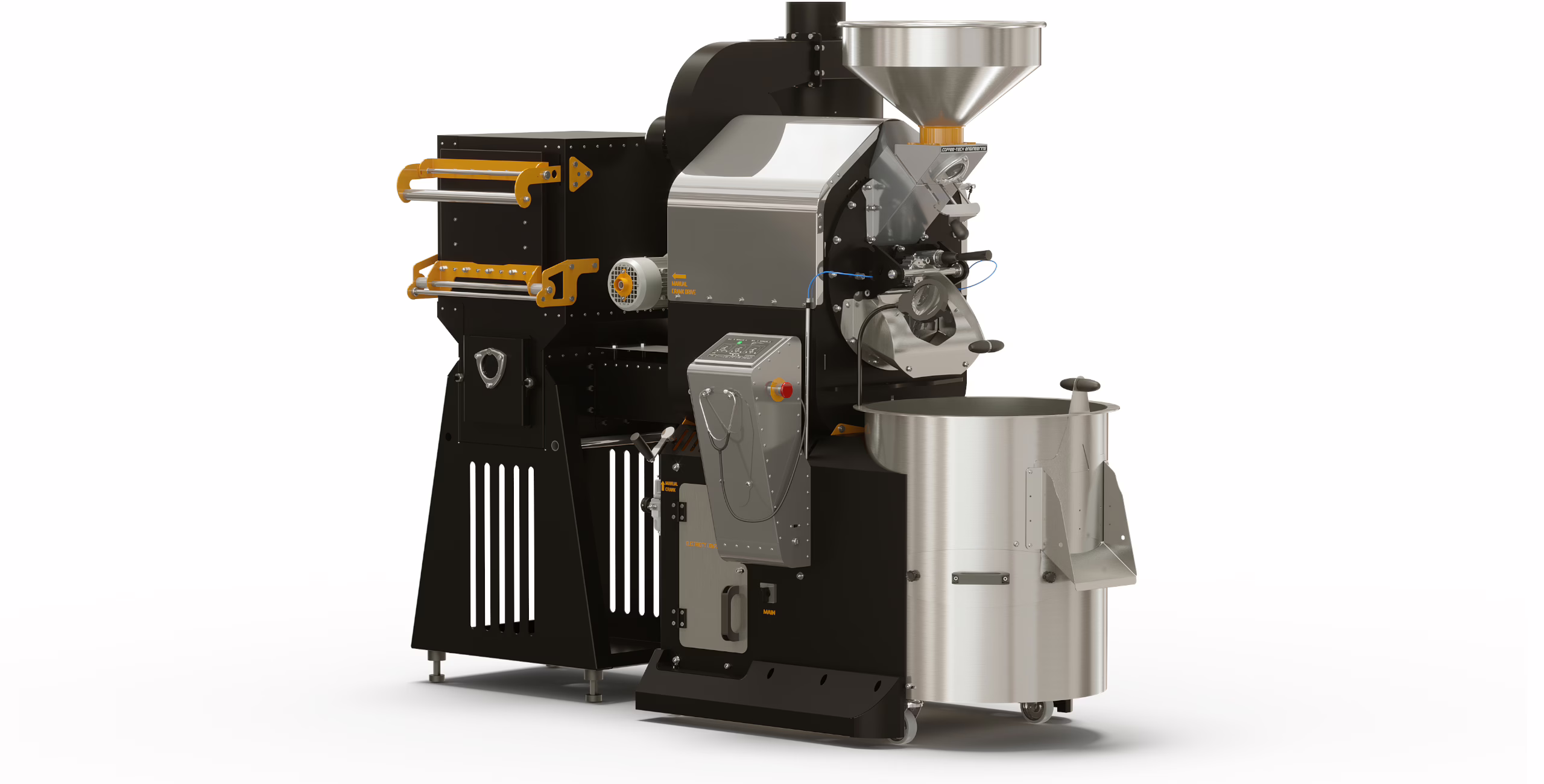 Ghibli Firewood, torréfacteur Coffee-Tech par combustion du bois