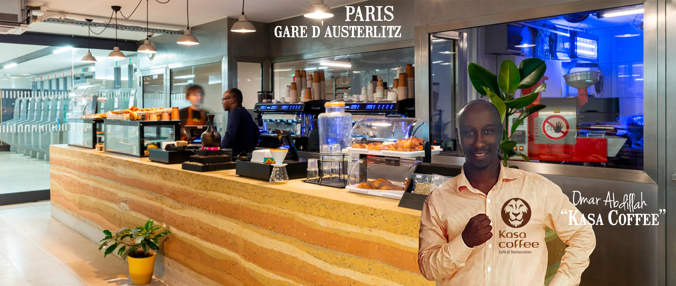 Kasa Coffee — Paris-Austerlitz