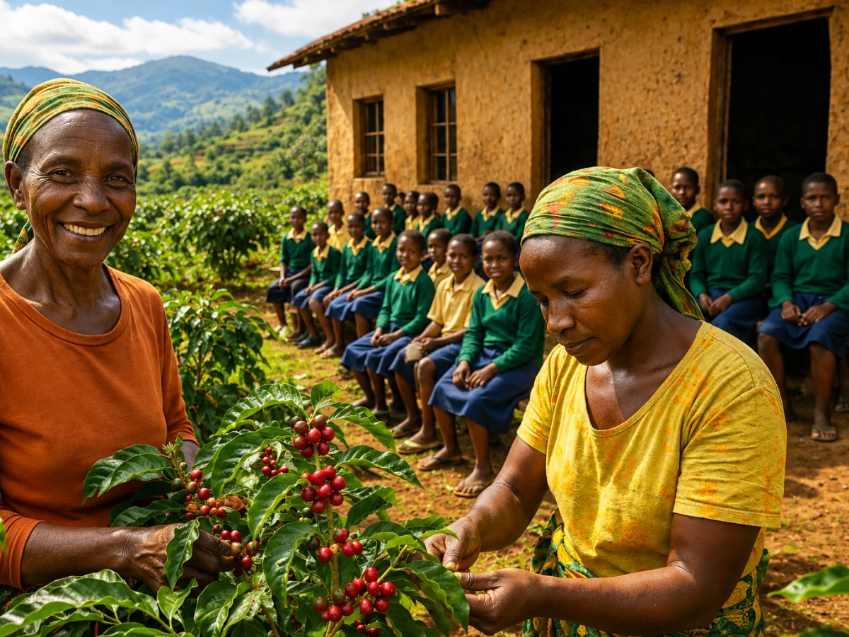 Kinini, quand le café finance éducation et santé au Rwanda