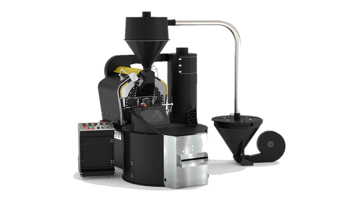 Ghibli R60, torréfacteur professionnel 60 kg Coffee-Tech avec cyclone et élévateur