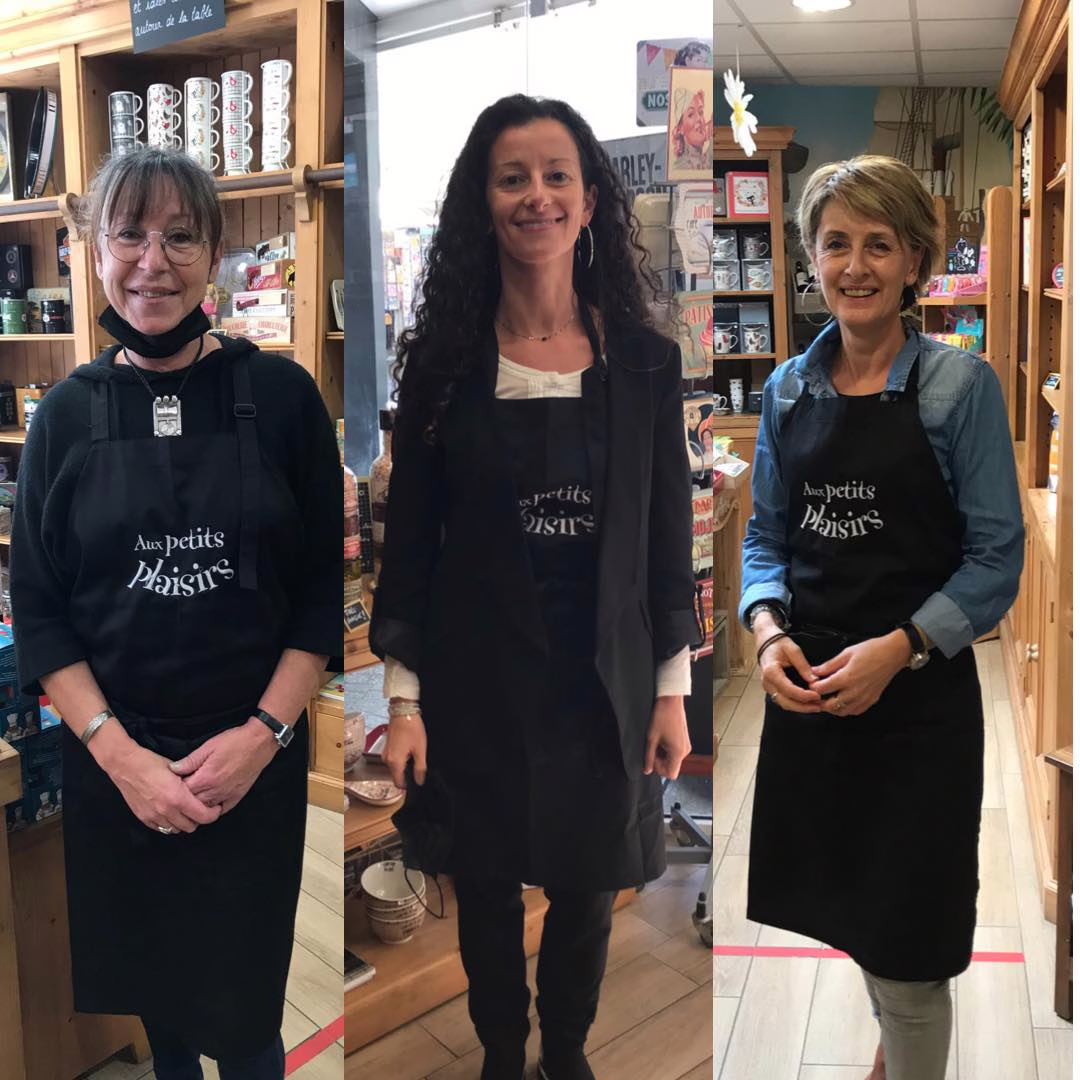 Stéphanie Raballand, gérante de l'épicerie fine Aux Petits Plaisirs