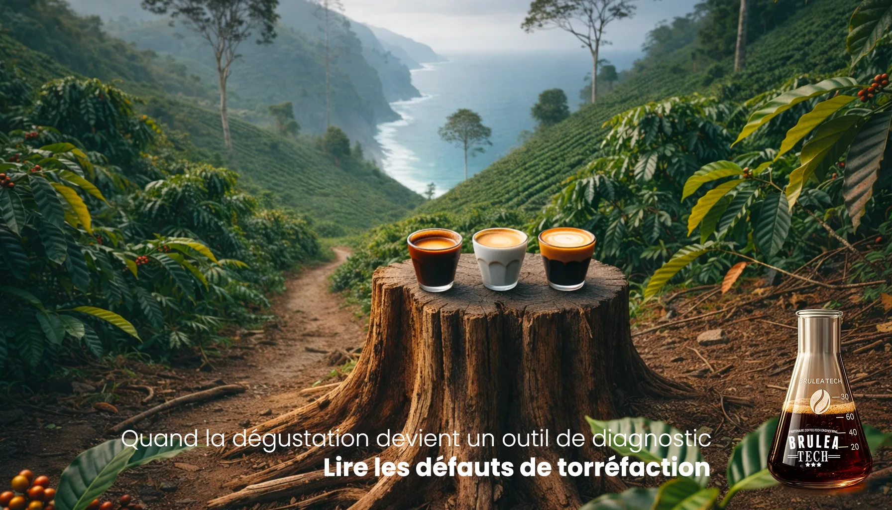 Identifier les défauts de torréfaction à la dégustation et à l