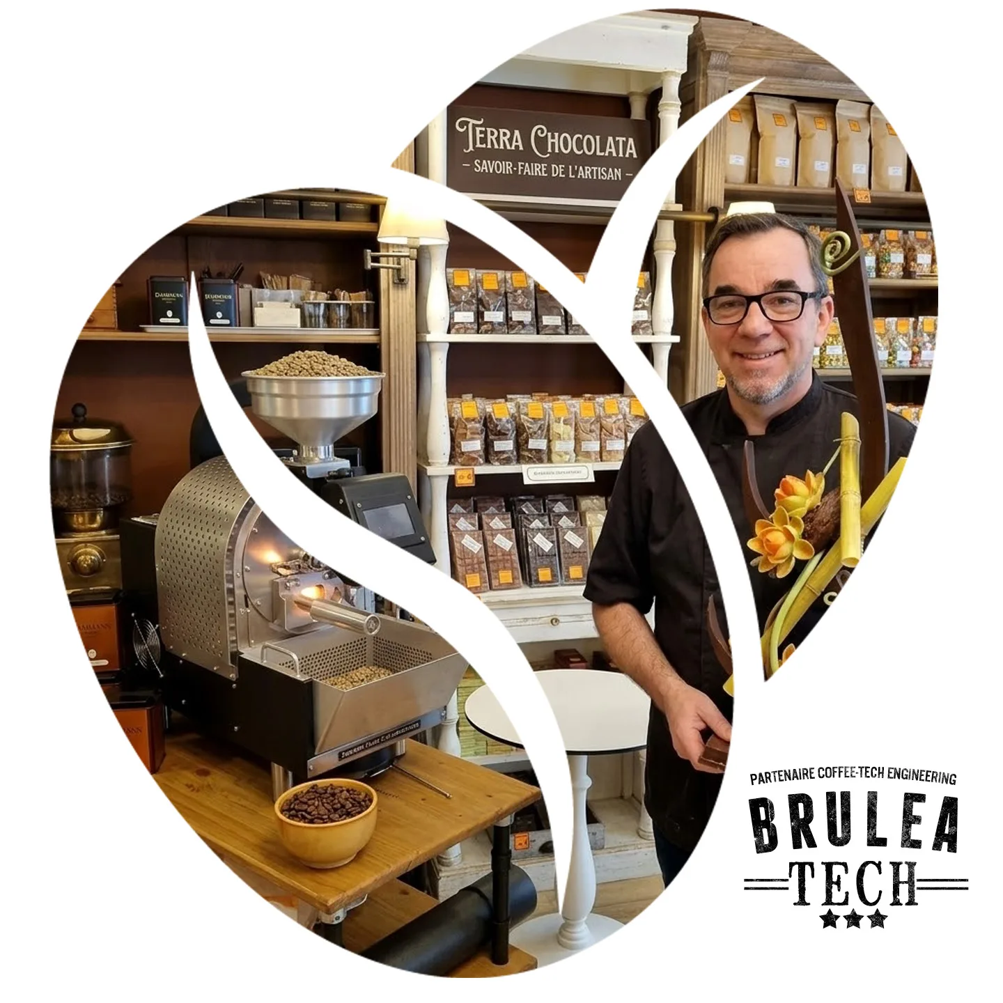 Patrick Schoenecker, fondateur de Terra Chocolata à Verdun